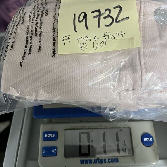 Express Womens Shortie High Rise Denim Shorts Pink Hyper Stretch Frayed Size 12 - Picture 11 of 12